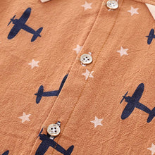 Carregar imagem no visualizador da galeria, Conjunto Summer Avião - Tamanhos de 6 meses a 4 anos
