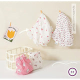 Set of 4 Diaper Covers for Girls' Panties, 100% Cotton