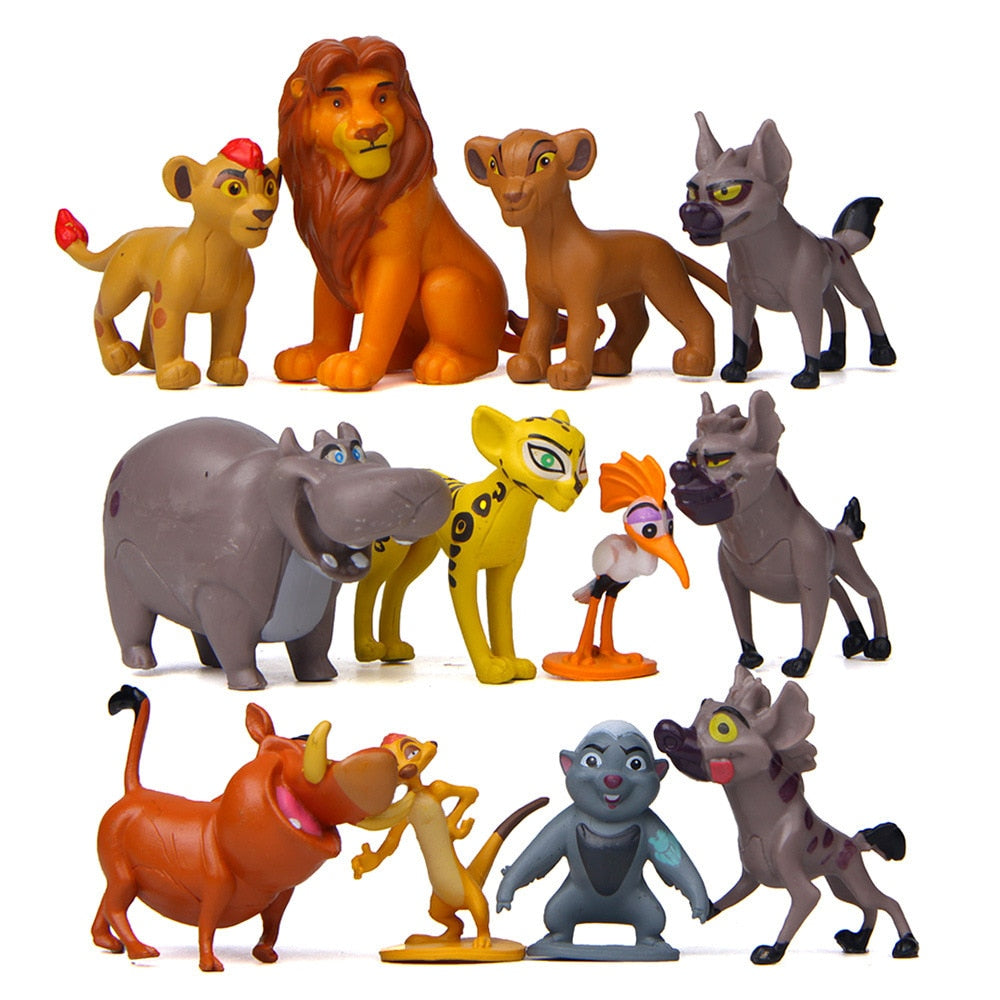 The Lion King and his Friends – 12-figure set