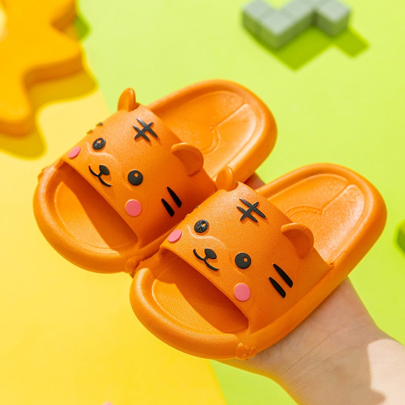 Cloud Kitten Kids Flip-Flops
