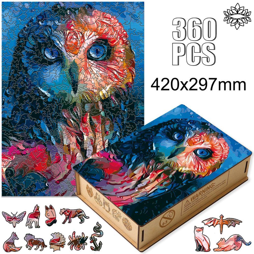 3D Wooden Jigsaw Puzzle – 360 Pieces