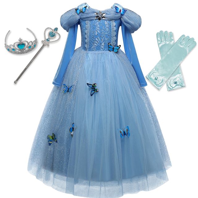 Luxury Cinderella Costume Dress II + Accessories