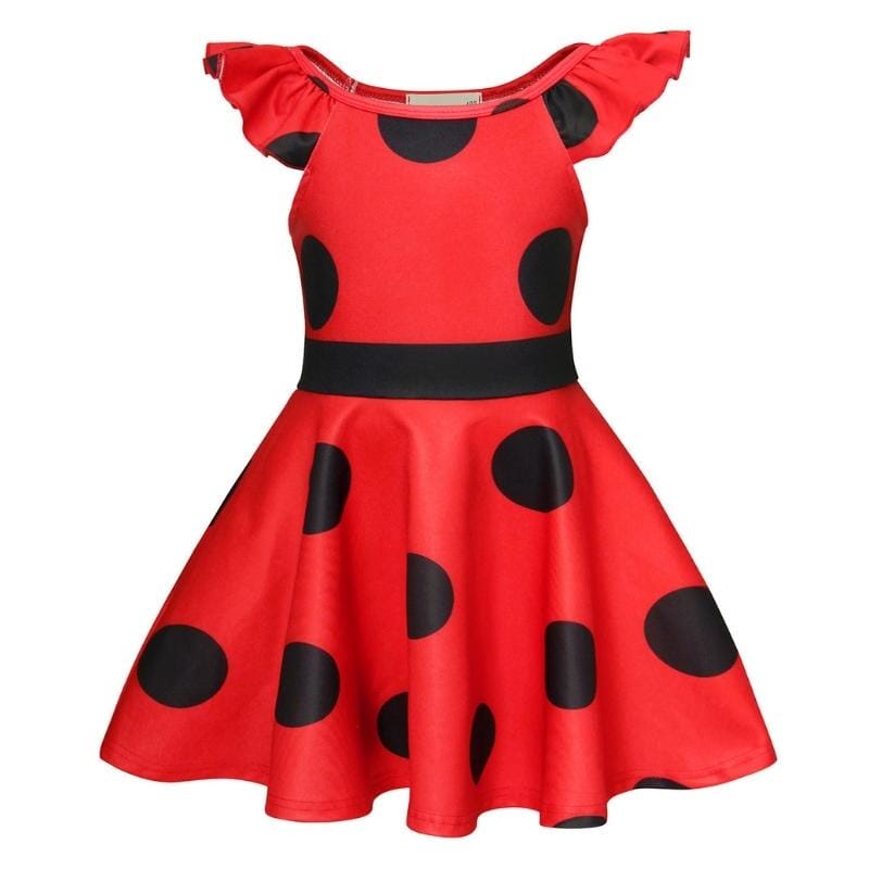 Vestido Fantasia Infantil Lady Bug