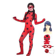 Fantasia Miraculous Lady Bug Infantil