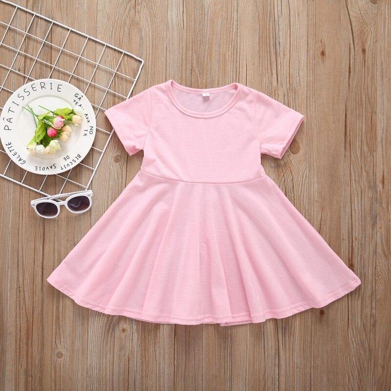 Basic A-line Dress with Sleeves