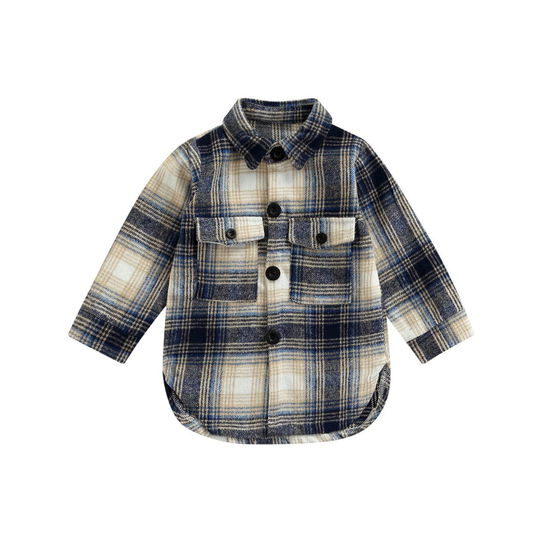 Camisa Infantil Masculina Xadrez