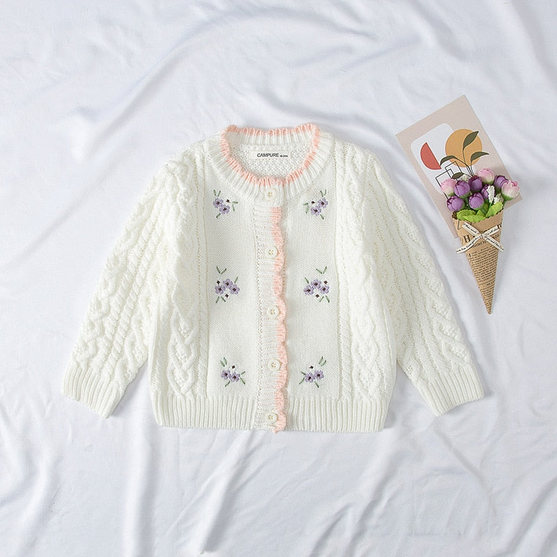 Cardigan Infantil Feminino Delicado