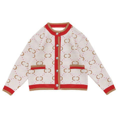 Cardigan Infantil Feminino G&D Bolsinhos