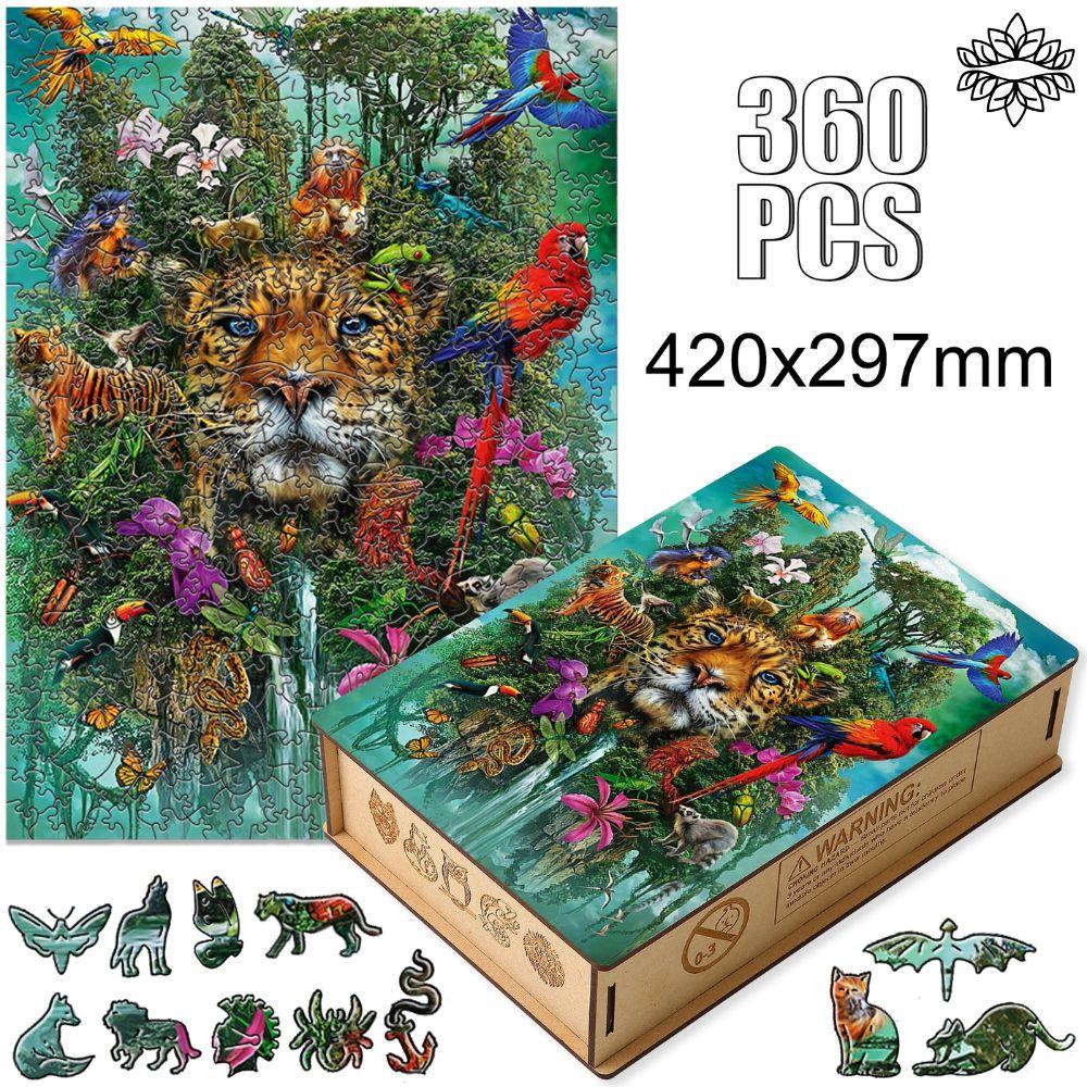 3D Wooden Jigsaw Puzzle – 360 Pieces