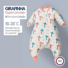 Carregar imagem no visualizador da galeria, Tam: 6m-4 anos | Saco de Dormir | Manga Removível | 3 Espessuras para as 4 Estações
