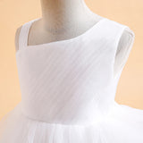 Long Lace Party Dress for Girls, Rose