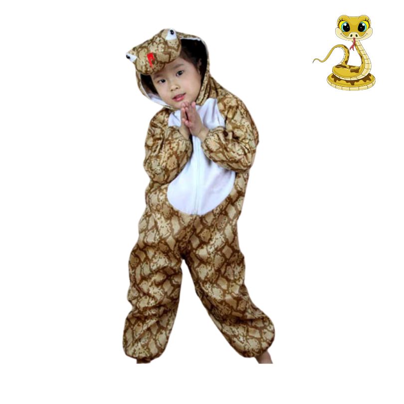 Kids Costume Animal Snake