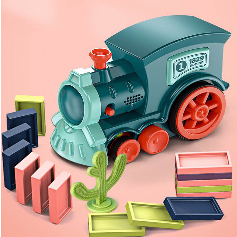 Interactive Stacking Train Toy – 60 Pieces