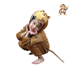 Fantasia Infantil Animal Macaco