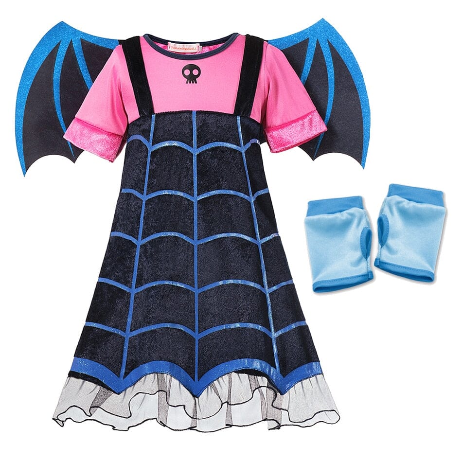 Original Vampirina Costume for Kids with Wings and Gloves – Disney