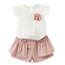 Carregar imagem no visualizador da galeria, Conjunto Elegance Flor - Tamanhos de 0 a 5 anos
