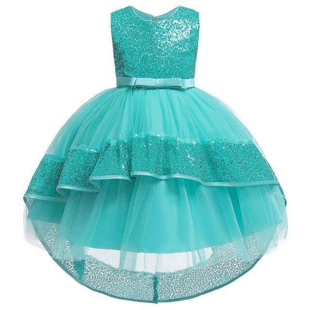 Vestido Princess Elegance Alta Qualidade - Tamanhos de 3 a 12 anos