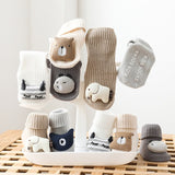 Zoo Baby Socks 100% Cotton Newborn-3 Years Toddlers Buy 4 Get 3