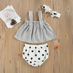 Conjunto Infantil Feminino Batinha 3 peças