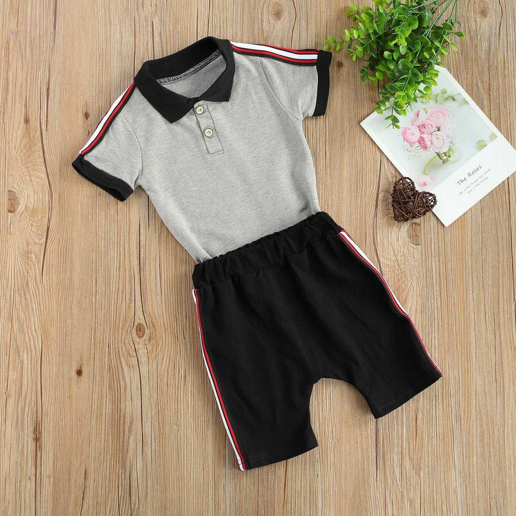 Conjunto Blusa Polo + Shorts