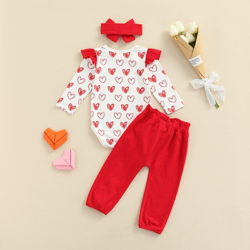 Conjunto Infantil Body e Calça com Lacinho