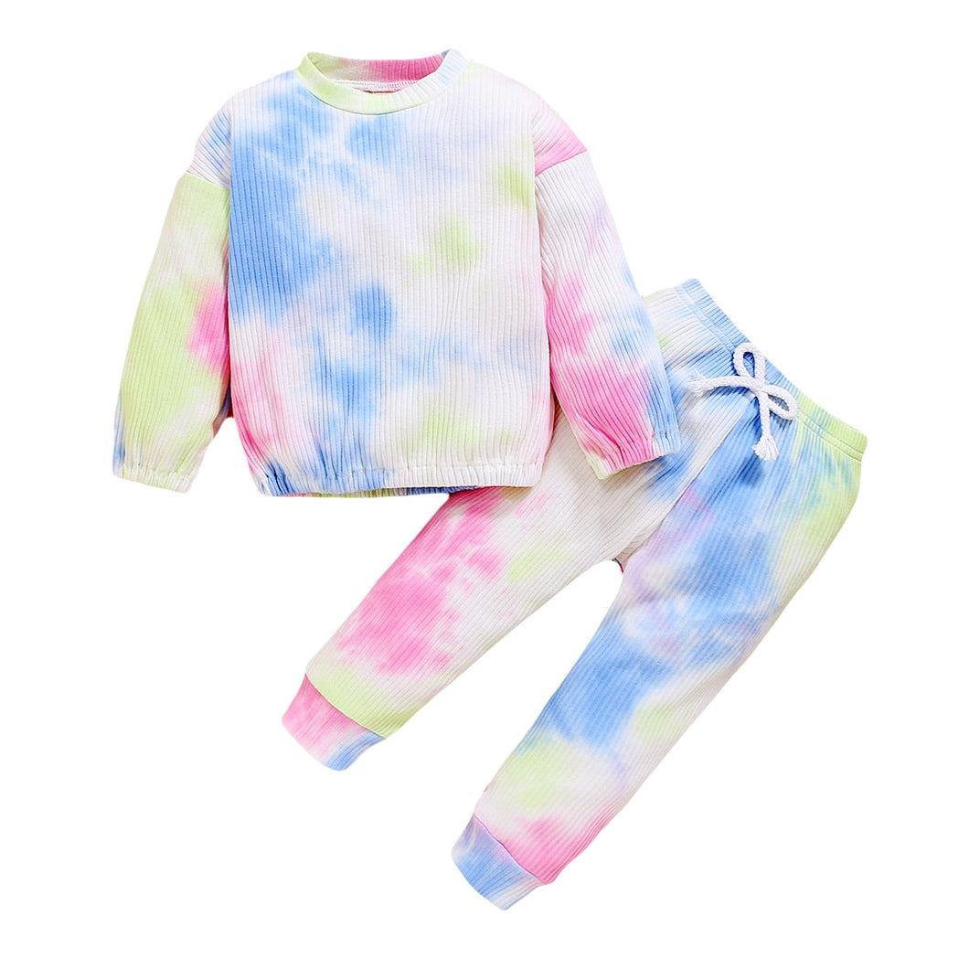 Conjunto Infantil Cintura Elástica tie die