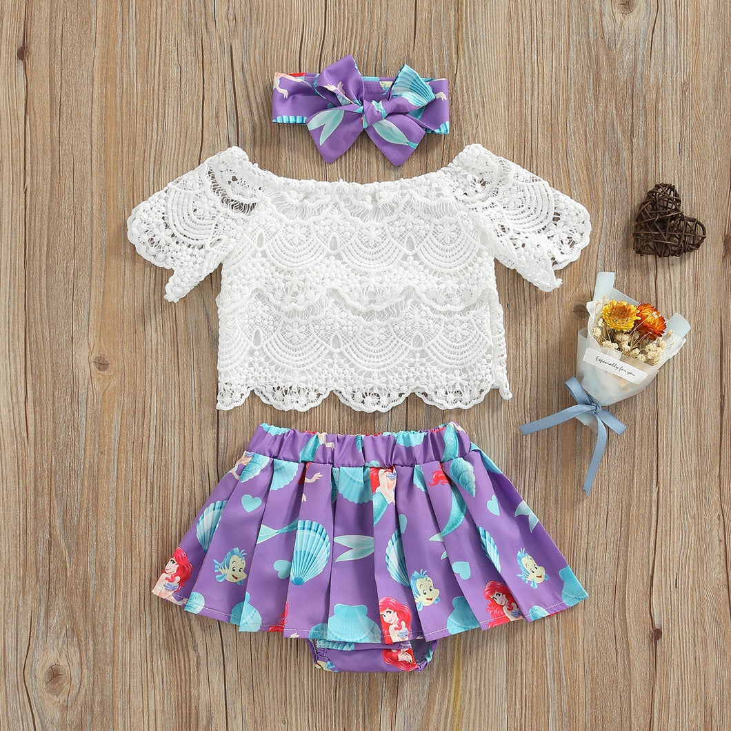 Conjunto Infantil Ariel