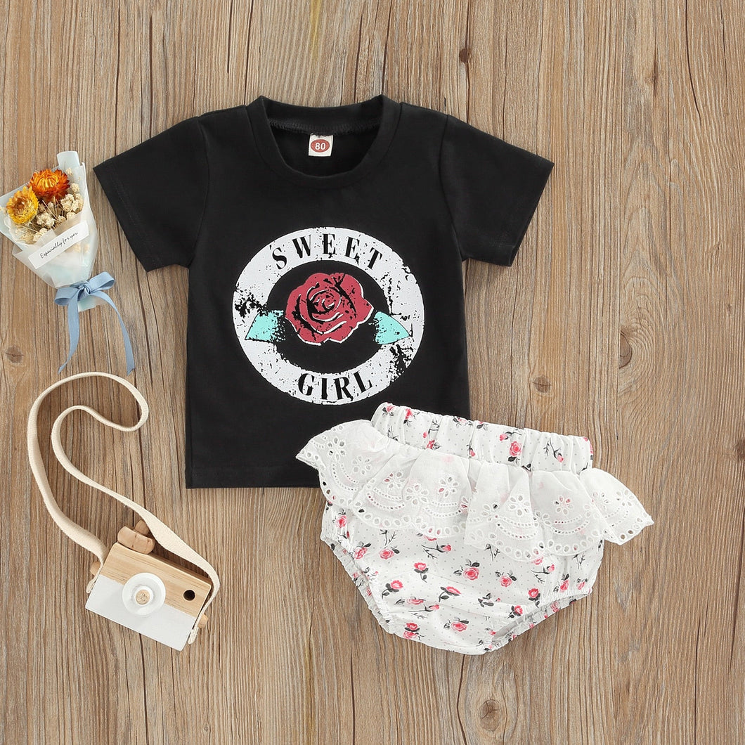 Conjunto Infantil Feminina Doce Menina