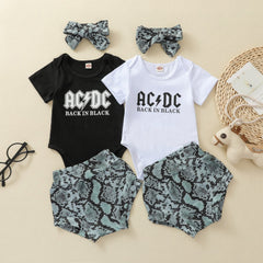 Conjunto Infantil Feminino Black