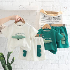 Conjunto Infantil Verão Dinossauro