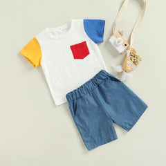 Conjunto Shorts + Blusa 3 Cores