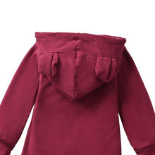 Carregar imagem no visualizador da galeria, Body com Capuz e Orelhinha Cute - Tamanhos de 0 a 18 meses
