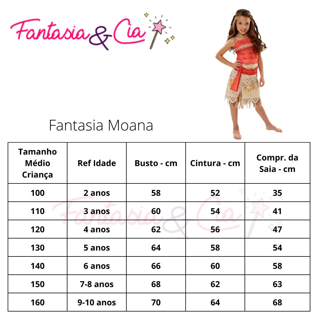 Luxury Princess Moana Costume