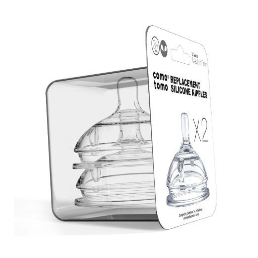 Comotomo Baby Bottle Nipple – 2 Units