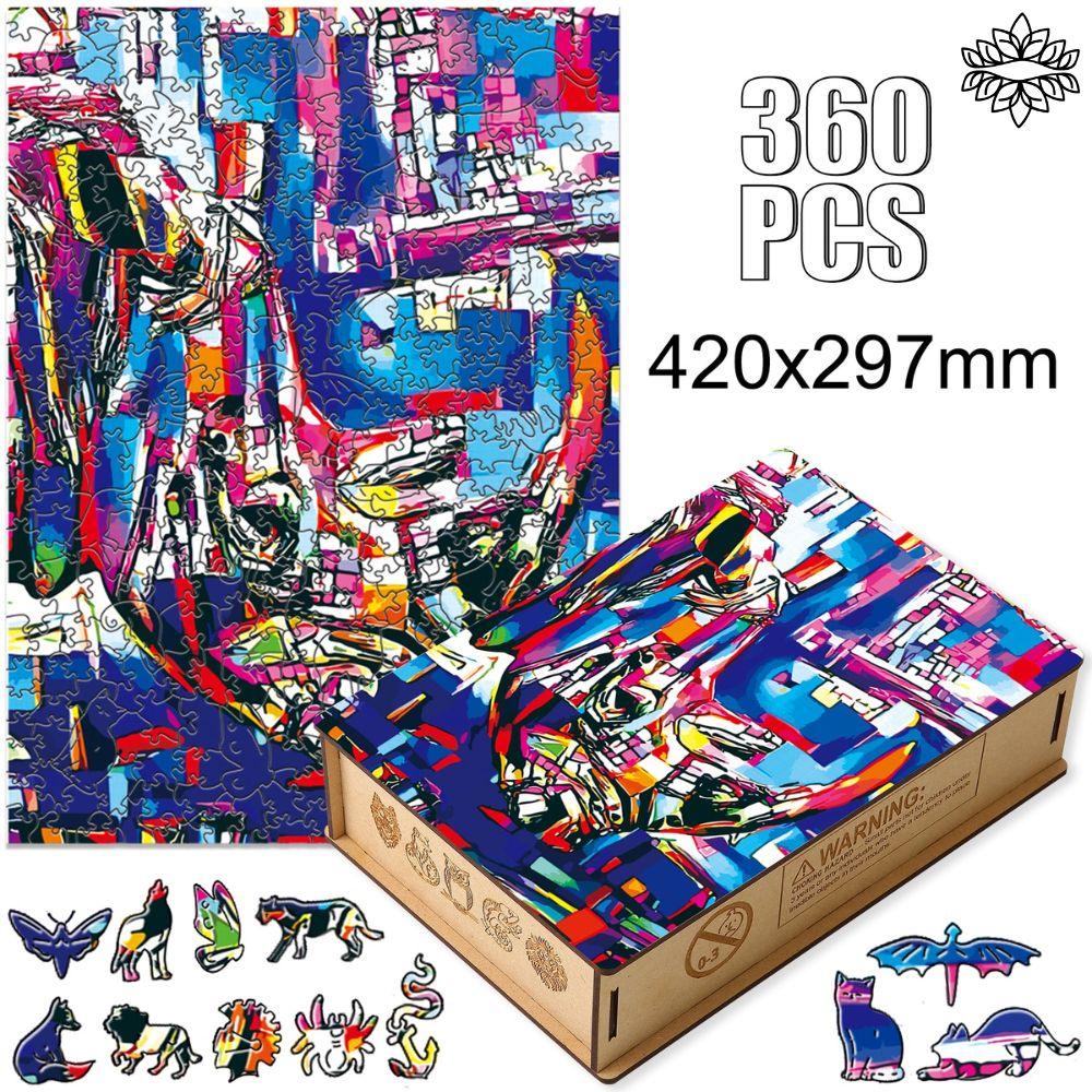 3D Wooden Jigsaw Puzzle – 360 Pieces