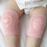 Knee-protected, non-slip socks