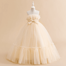 Carregar imagem no visualizador da galeria, Vestido em Tule de Festa Infantil Aniversário e Baile
