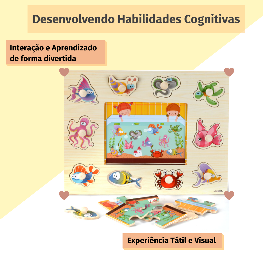 Educational Toy: 3D Puzzle and Learn