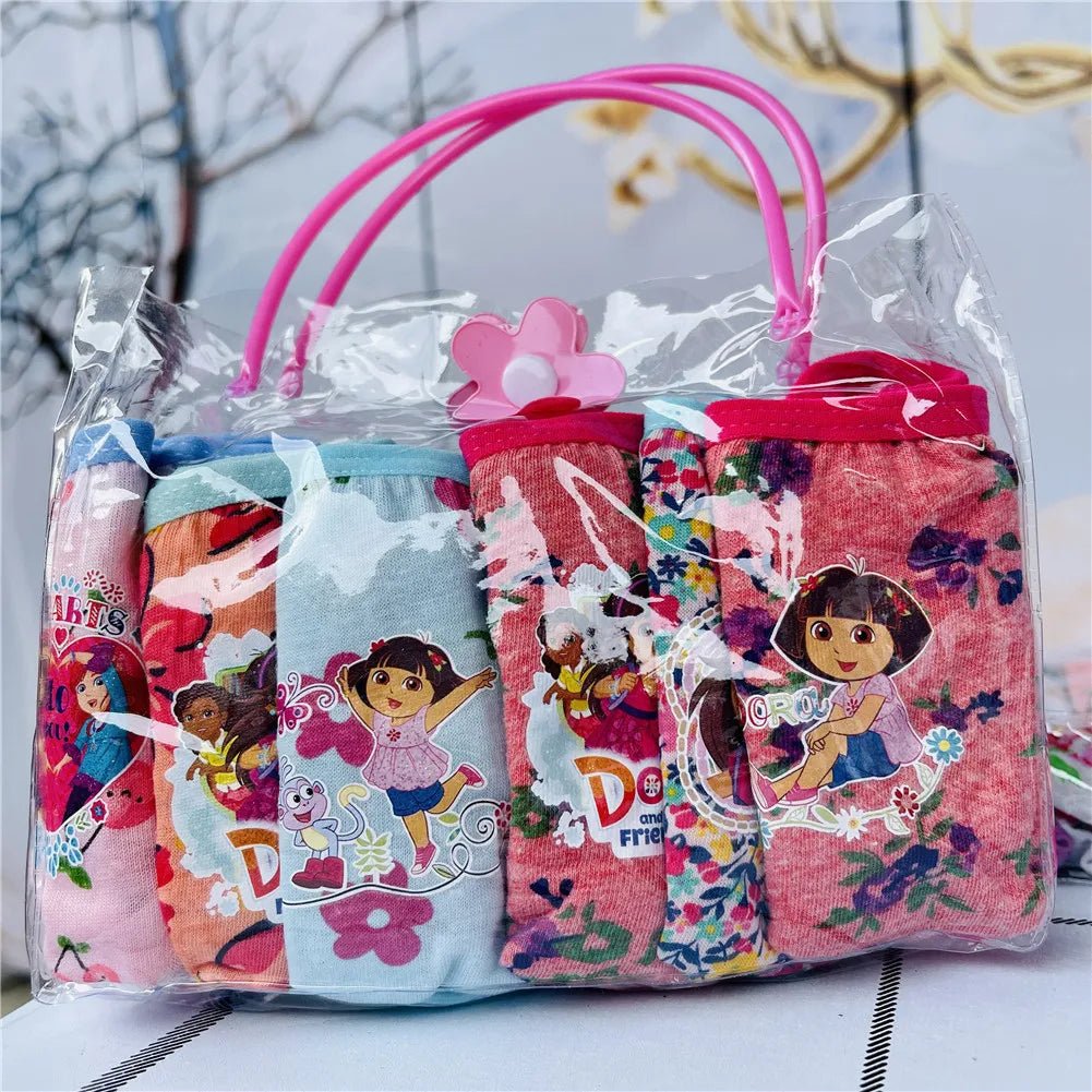 Small bag with 6 Kids panties – Various themes