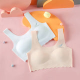 Seamless Junior Bra with Breathable Fabric