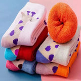 Kit with 5 Pairs of Unisex Plush Kids Socks
