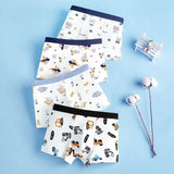 Set of 4 Kids Underwear 100% Cotton