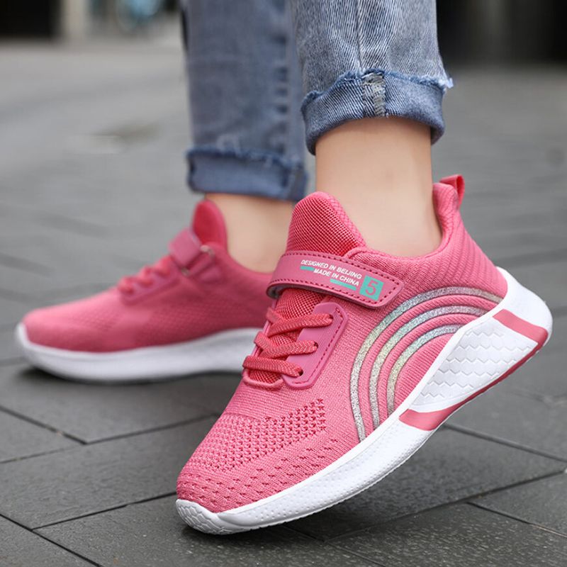 Girls' Rainbow Sneakers