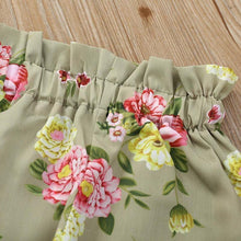 Carregar imagem no visualizador da galeria, Conjunto Body Floral 3 Peças - Tamanhos de 0 a 12 meses
