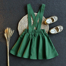 Carregar imagem no visualizador da galeria, Conjunto Vestido com Blusa Manga Borboleta - Tamanhos 0 a 5 anos
