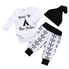 Carregar imagem no visualizador da galeria, Conjunto 3 Peças Triângulo - Tamanhos de 0 a 18 meses
