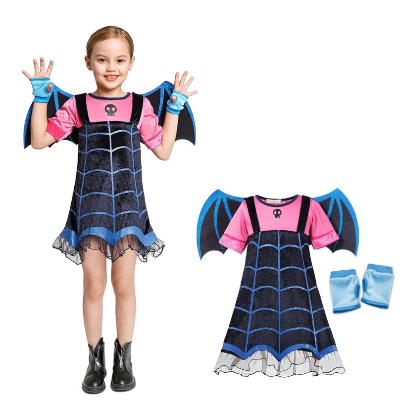 Original Vampirina Costume for Kids with Wings and Gloves – Disney