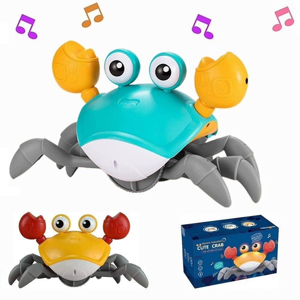 Fun Escape Crab with Obstacle Sensor and Lights