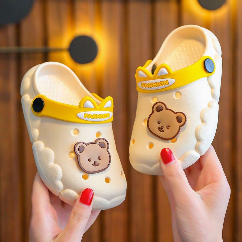 Cute Teddy Bear Kids Sandal