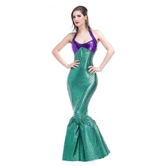 Vestido Fantasia Ariel Encantada A pequena Sereia - Cosplay